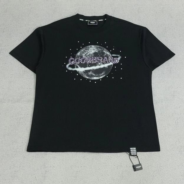 GO短袖满天星月球烫钻R1064