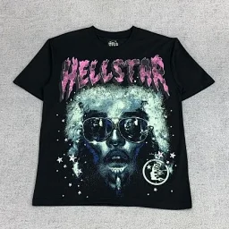 thumbnail for HE short sleeves pink letter sunglasses 14SS