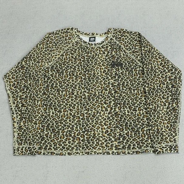 ST long sleeved camouflage letter printed raglan sleeves with Waffle R1158