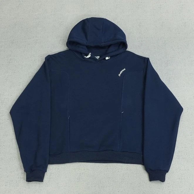 M.E Hoodie Gradient Diagonal Letter H081