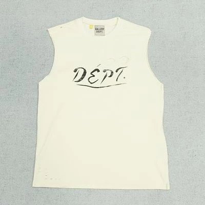 GA背心杏色 黑DEPT字母C310