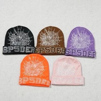 YT555 hat knitted spider web