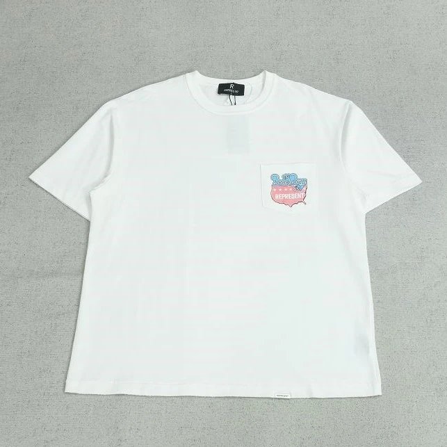 REP短袖胸前口袋冲浪印花R1126