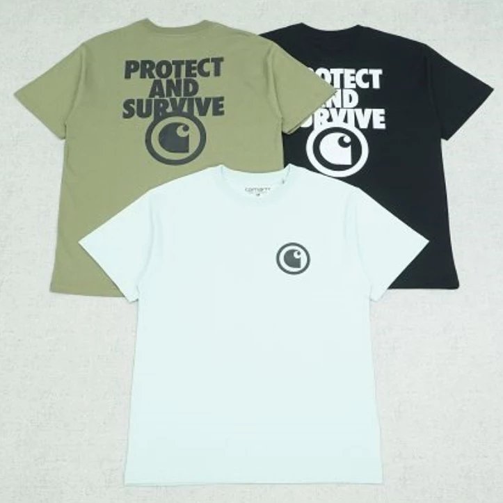 Carhartt Protect and Survive C Logo Cotton T-Shirt
