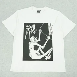 thumbnail for SL short sleeves white black background devil turn back 380ST