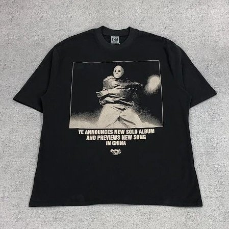 KY short sleeve Kanye stage print 418CH KY short sleeve Kanye stage print 418CH