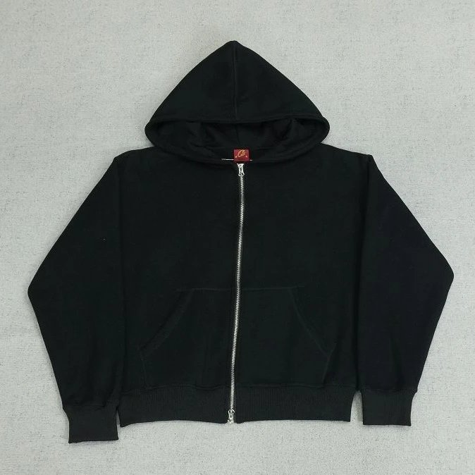 CT Hoodie with Zipper, Offset Patch on Back, 799WMN