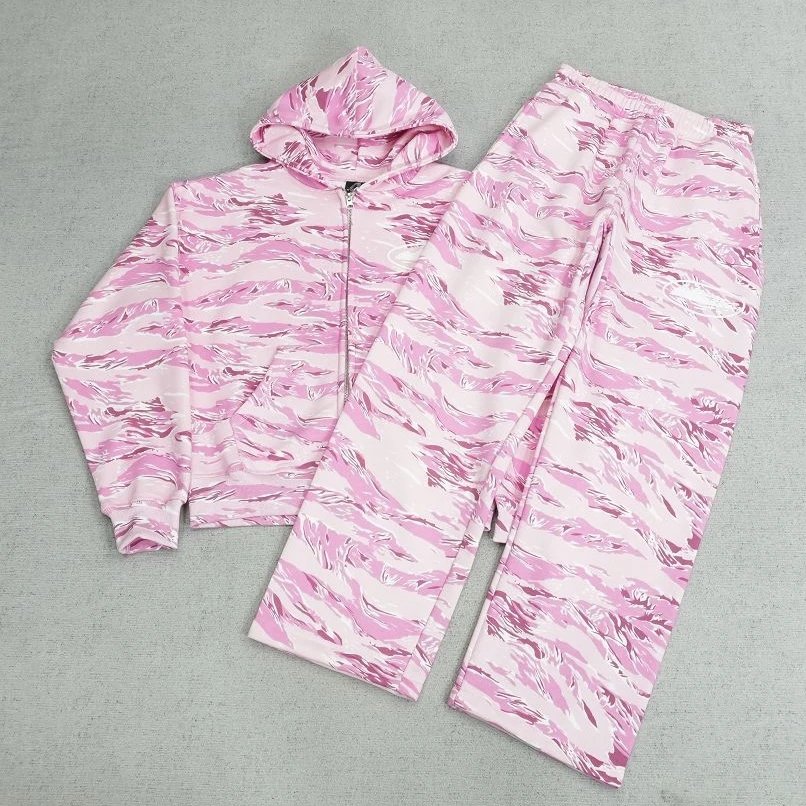 CT hoodie pink camouflage 7100WMN