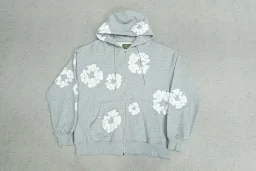 thumbnail for DT卫衣帽衫拉链款棉花N737