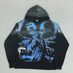 thumbnail for VA sweatshirt hoodie blue statue P218