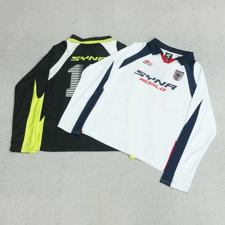 SY Long Sleeve Soccer Jersey Number 13 Polo Collar R844