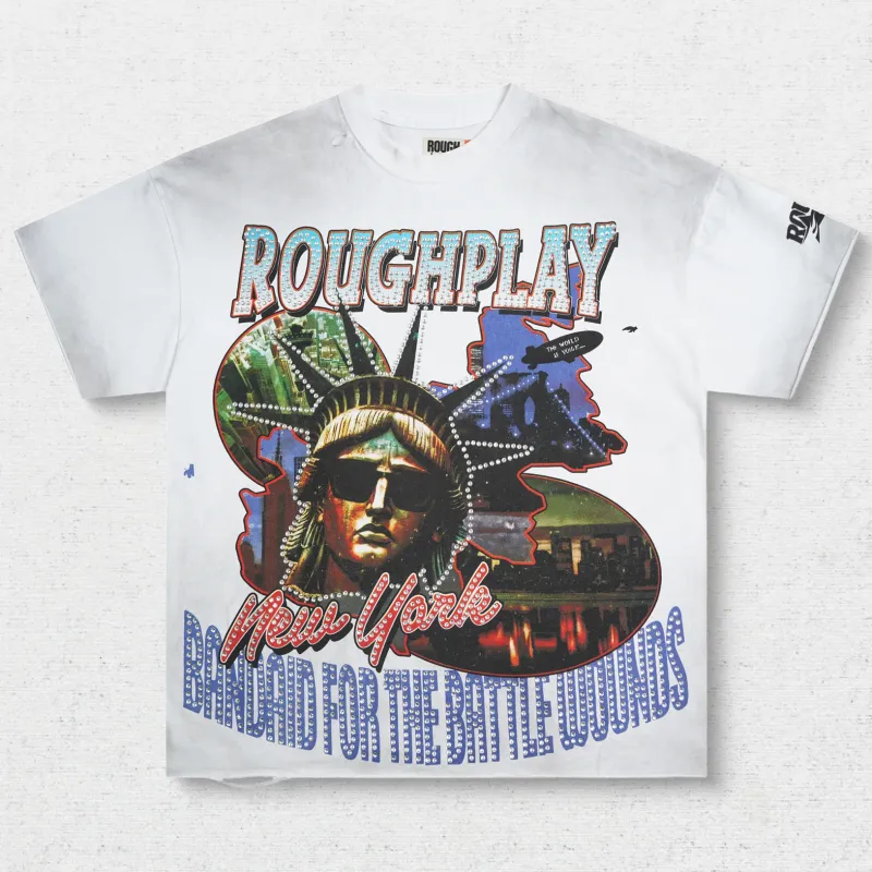 RP Figure Statue Star Print T-Shirt