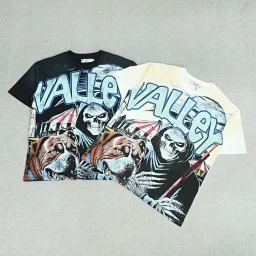 thumbnail for VA short sleeves blue dog L349