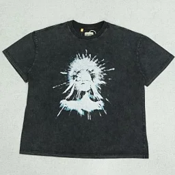 thumbnail for GA short sleeve black middle white figure ray 87SS