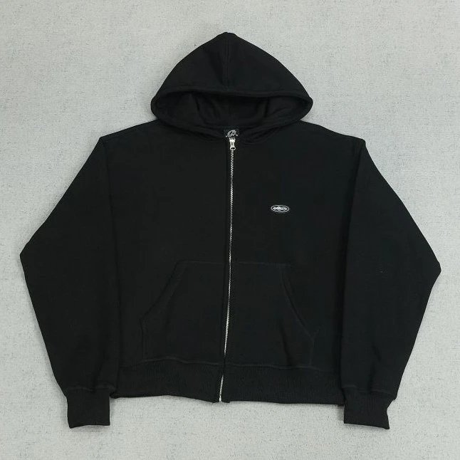 CT sweatshirt zipper small label R827