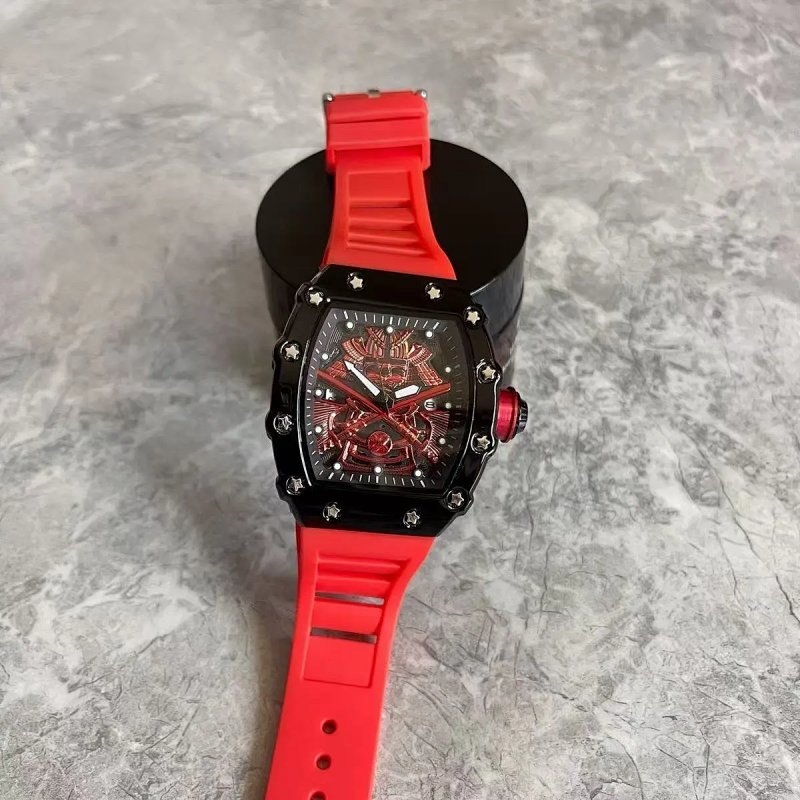samurai watch with waterproof 黑武士防水款