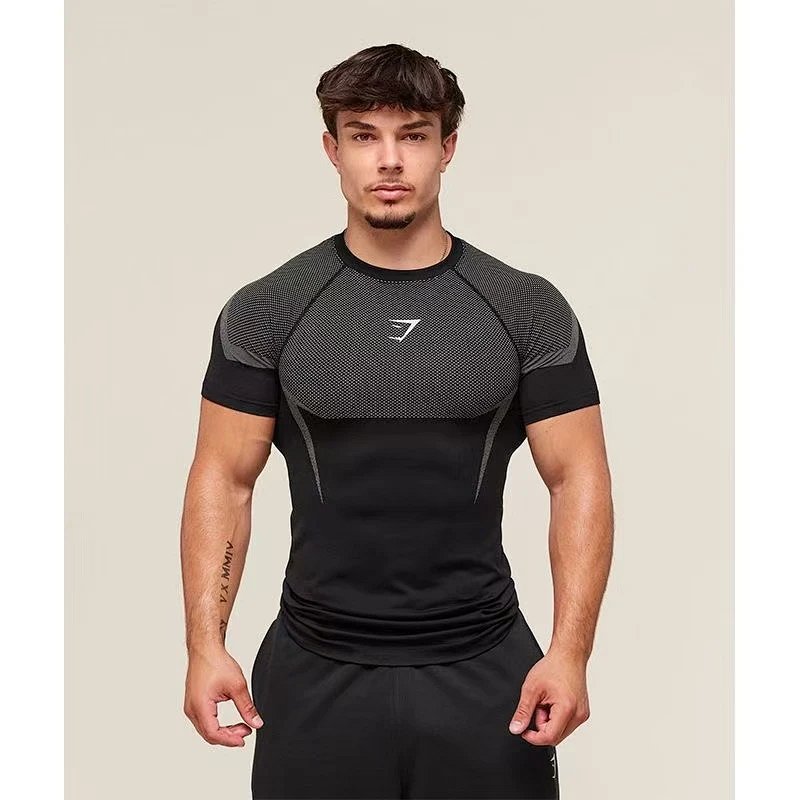 GYMSHARK element tee 运动健身速干 quick dry tee
