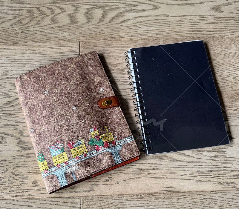 2 color notebook (Notebook Cover with Inserts)