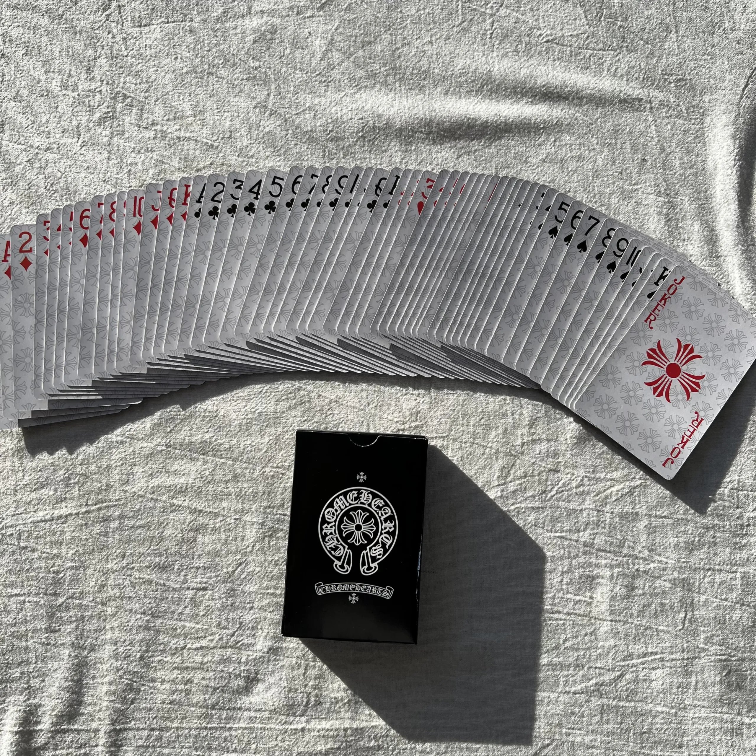 CH Black Playing Cards