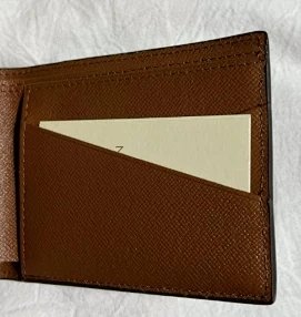 orange wallet