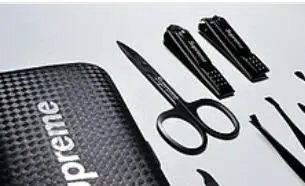 Supreme Tweezerman Manicure Set Black