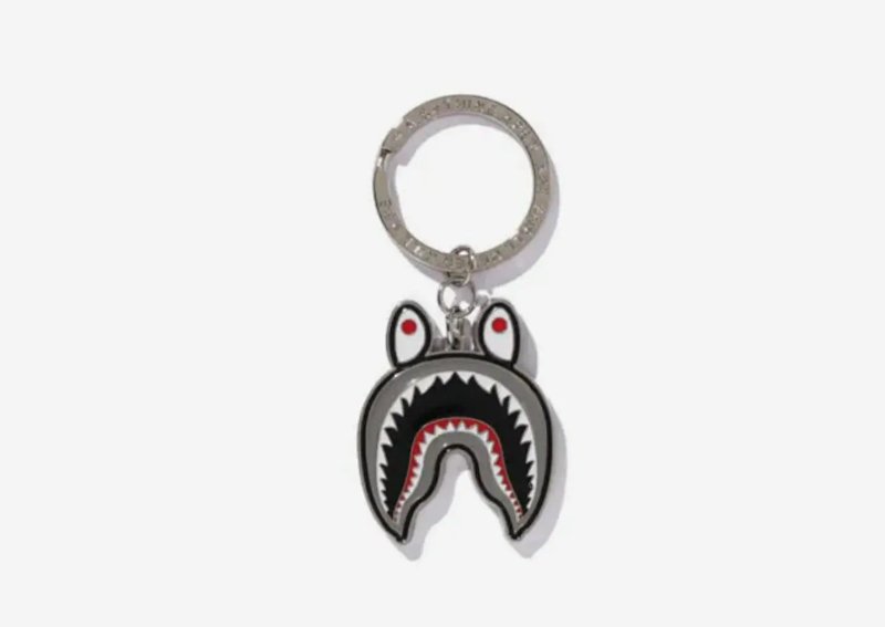Bape Shark Metal Keychain