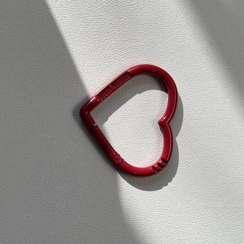 human made hearts carabiner