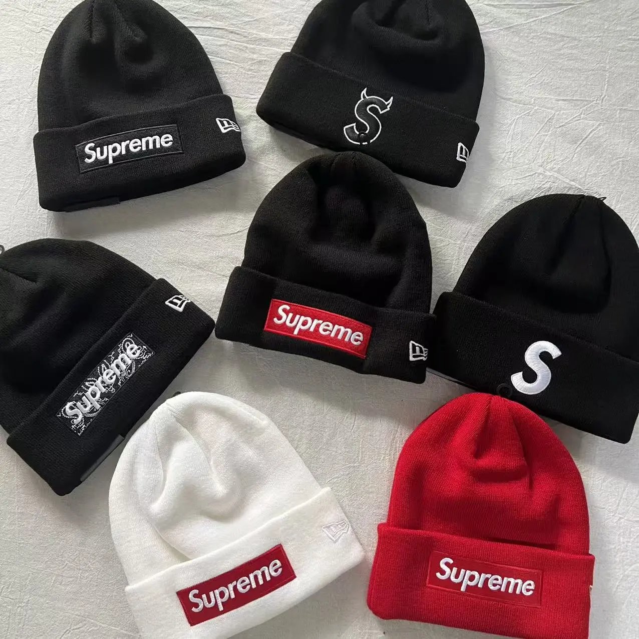 A Bunch of Nike Beanies