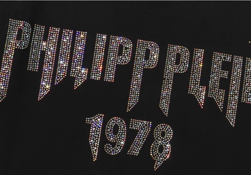 Philipp Plein Logo-Embossed Black T-Shirt - 15