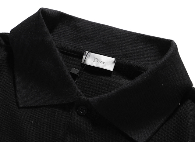 Dior Shirts Short-Sleeve Logo Polo Shirt product detail image 14