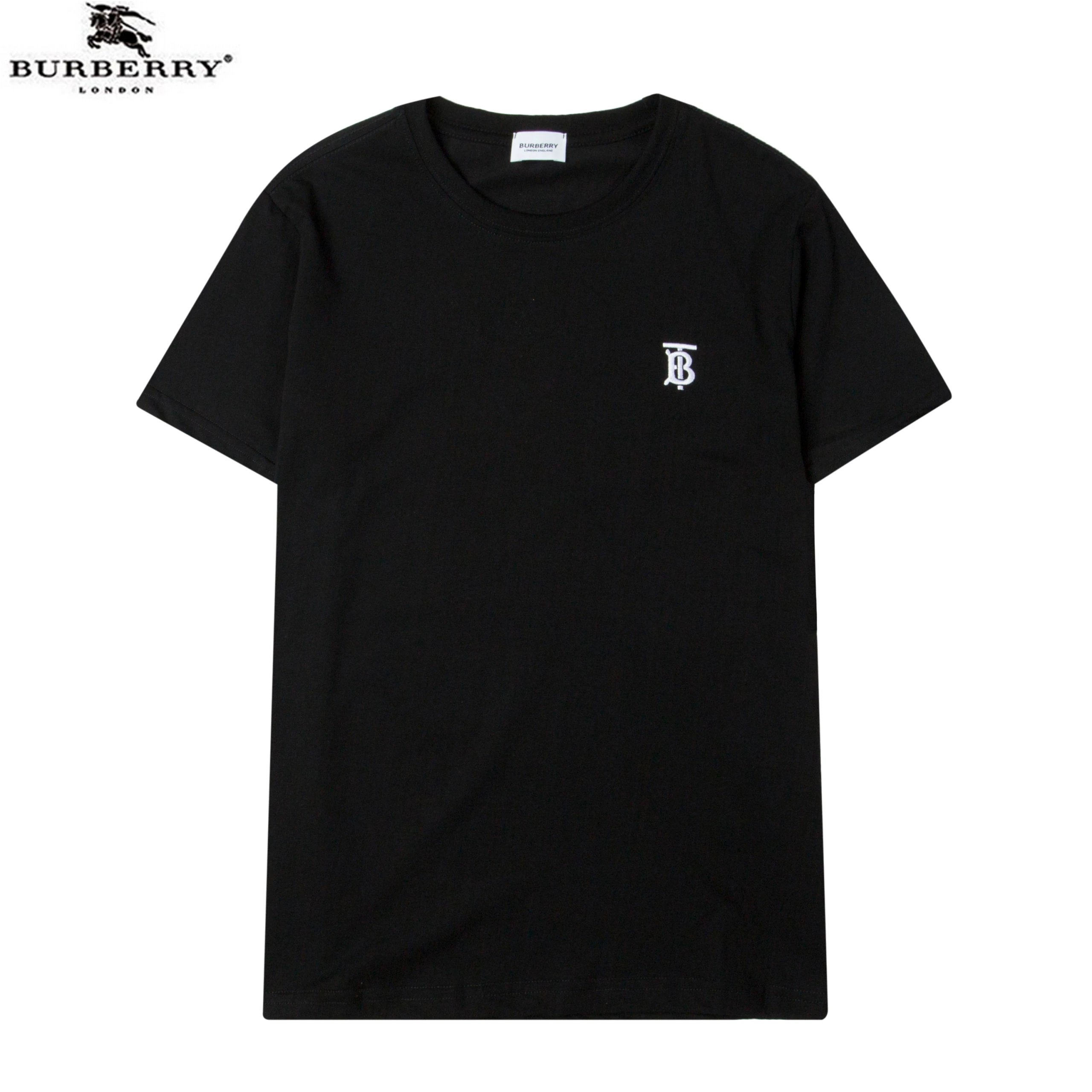 Item Thumbnail for The 2021 new Burberry Burberry short sleeves are made of Audell fabric. Burberry's unique and exclusive iconic logo small embroidery is simple and elegant.