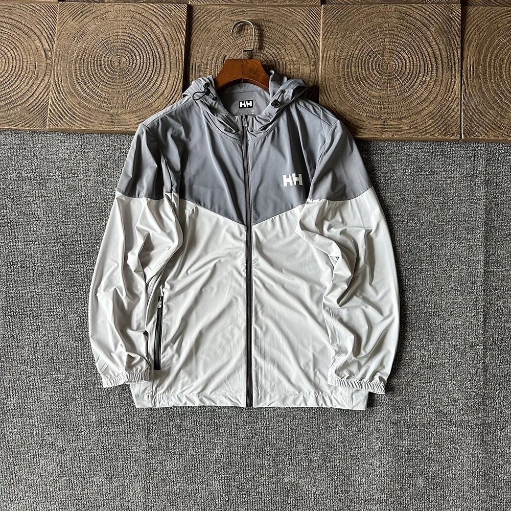 Color Block Hooded Jacket UPF50+