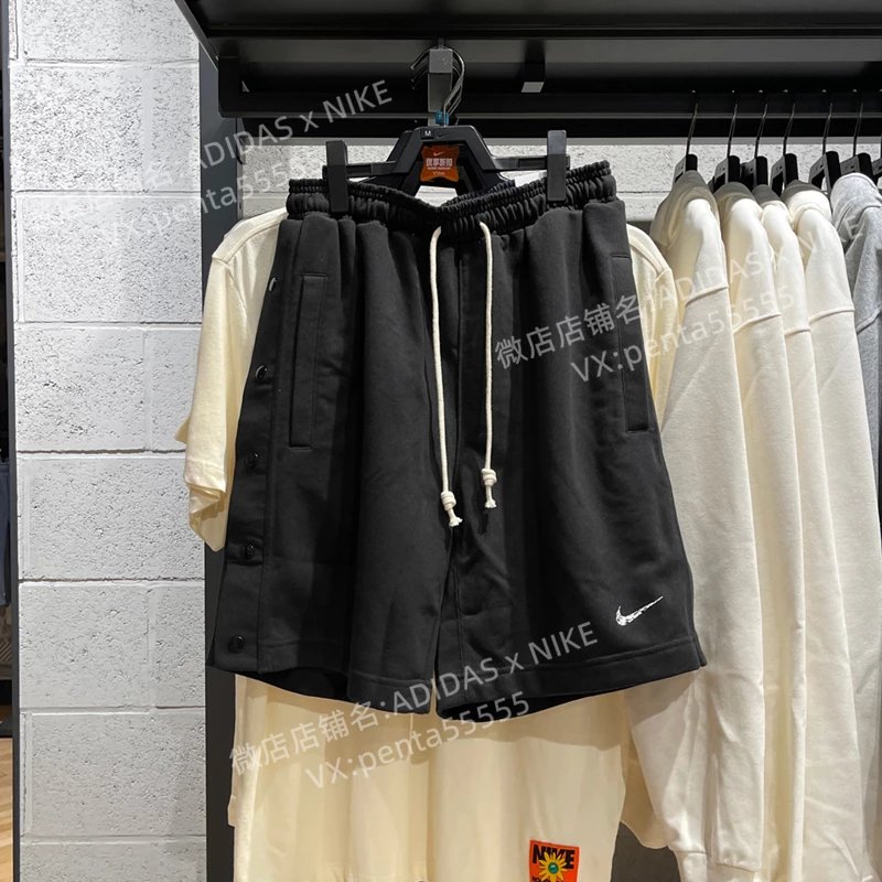 Men's size NIKE shorts for couples, summer new products, classic hook print logo, retro sports pants, loose and casual knitted thin breathable single breasted trendy brand shorts, men's shorts, basketball shorts, running training fitness shorts, five quarter shorts, Nike shorts, women's FB6922 010