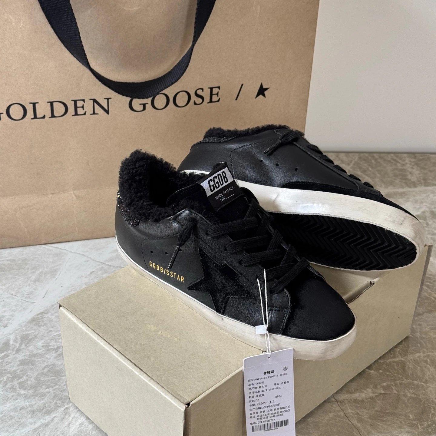 Golden Goose/GGDB جولدن جوس Women/Men Sneakers Super-Star
