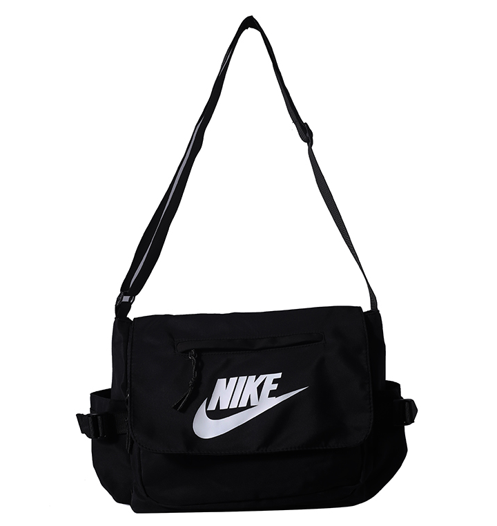 Nike Futura Crossbody Messenger Bag Black White