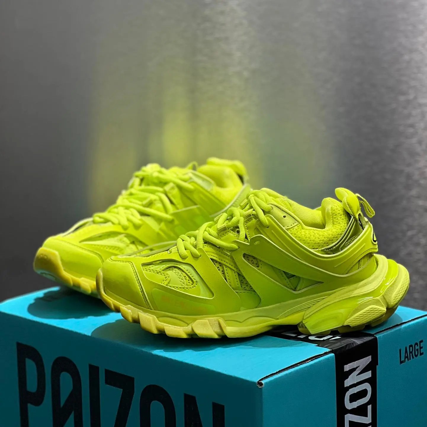 Balenciaga Track Sneaker Full Neon Yellow