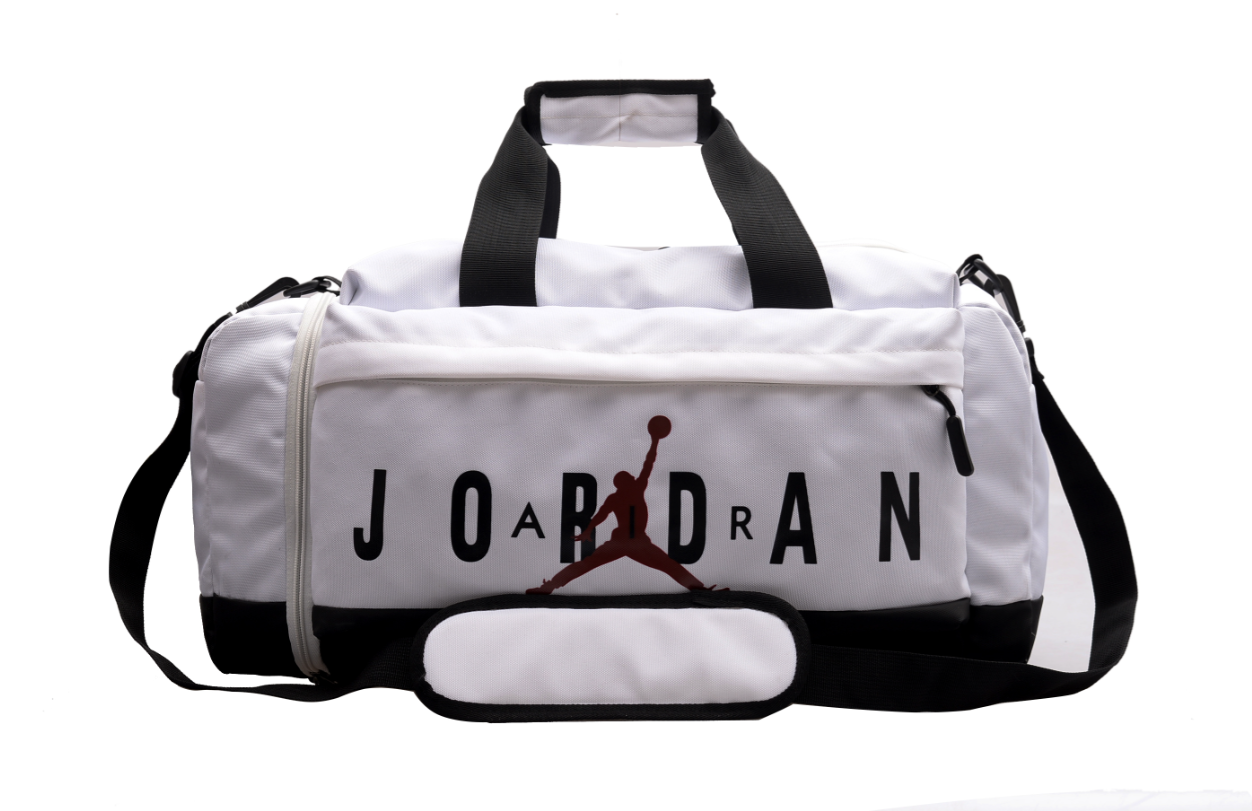 Jordan Velocity Duffel Bag White Black