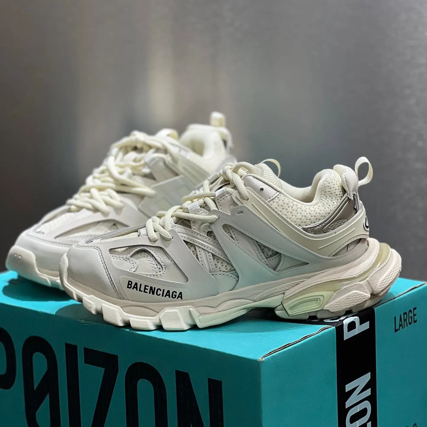 Balenciaga Track Sneaker Triple White