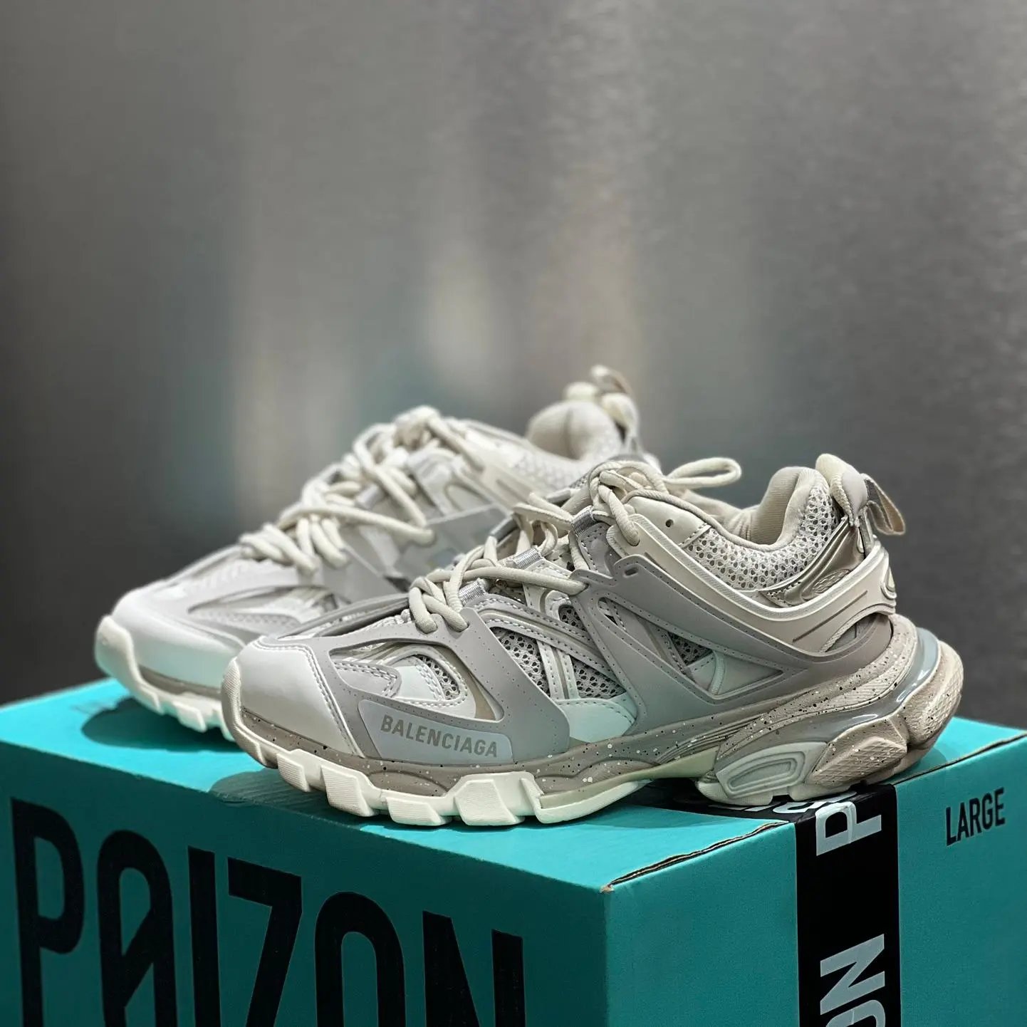 Balenciaga Track Sneaker White Grey