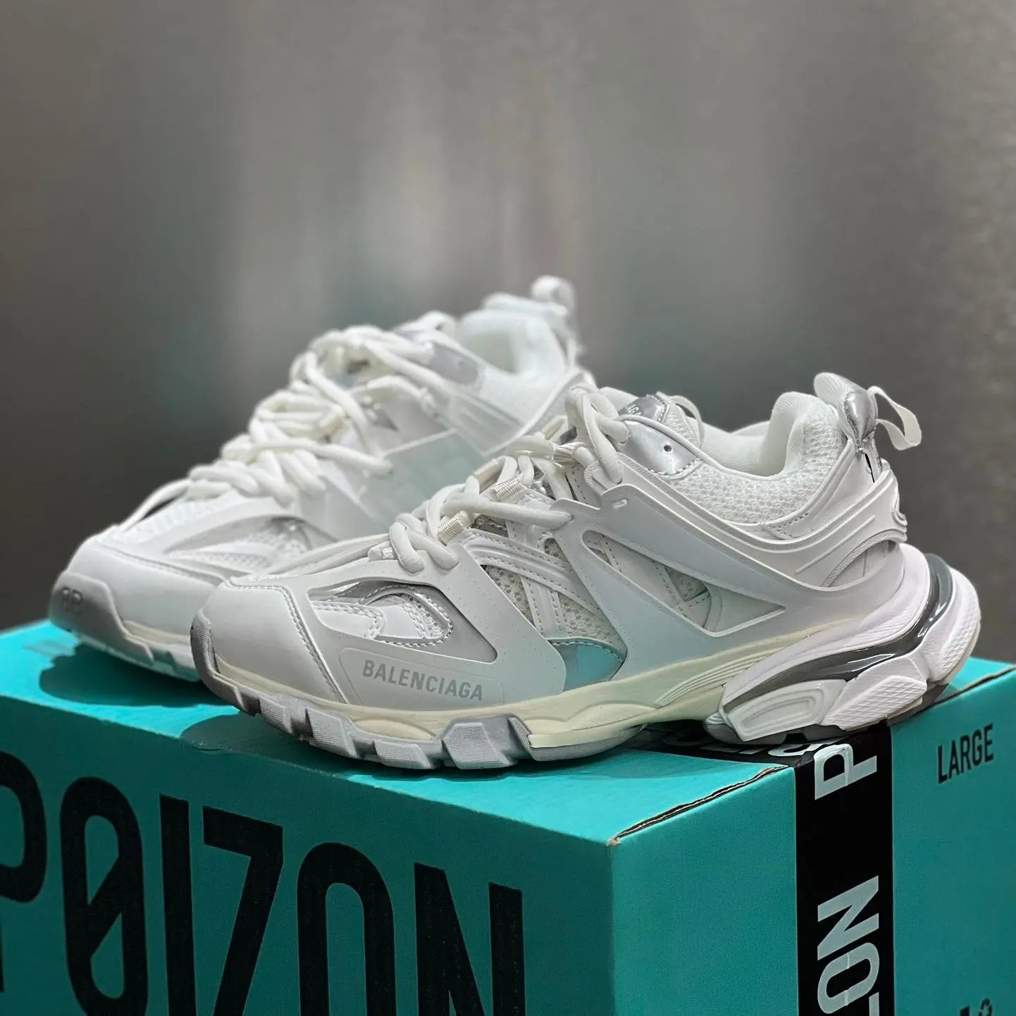 Balenciaga Track Sneaker Triple White
