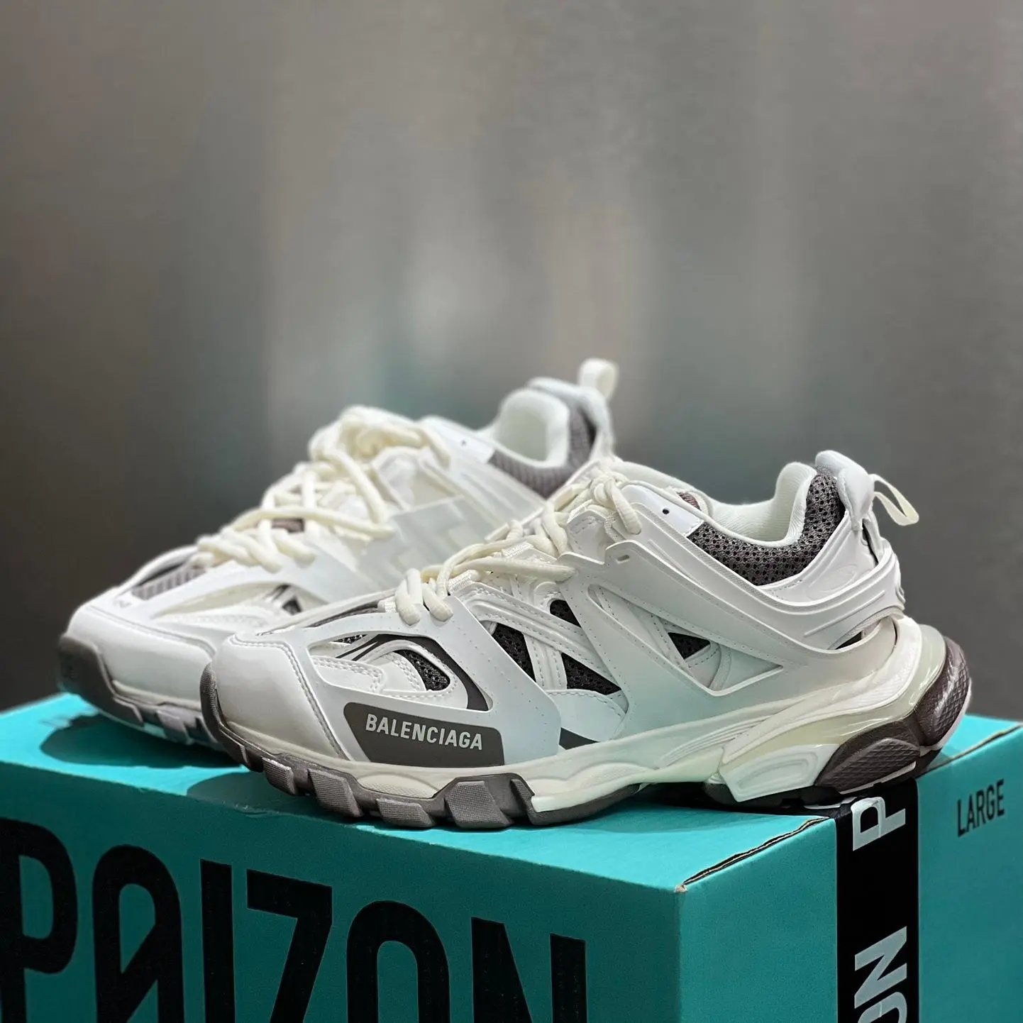 Balenciaga Track Sneaker White Grey