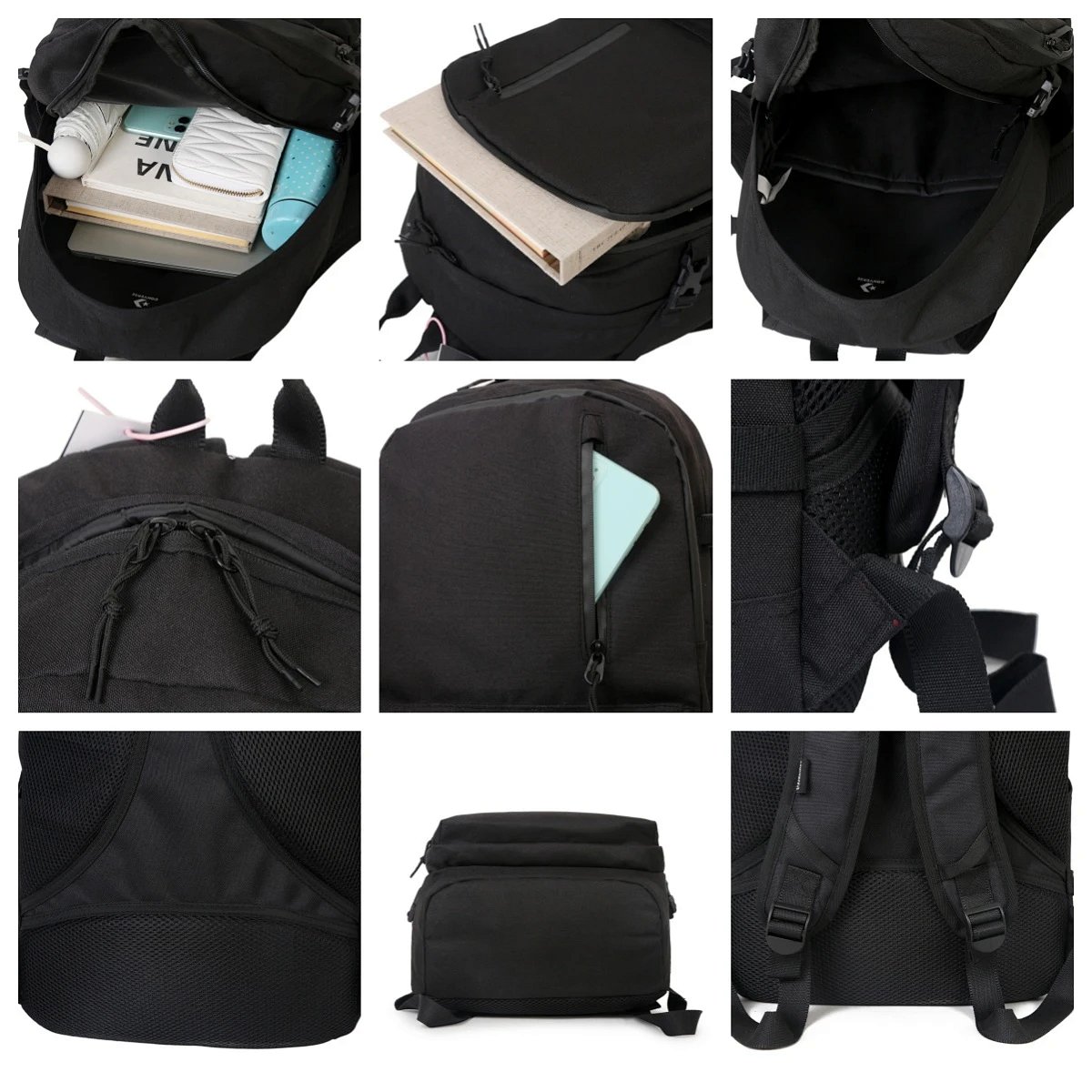 Converse All Star Navy Blue Casual Backpack product detail 14 in Litbuy spreadsheet finds