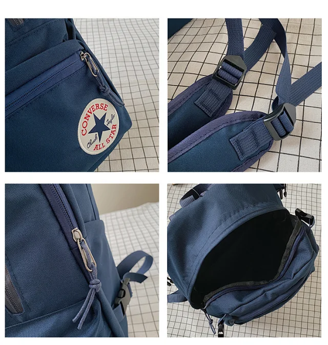 Converse Backpacks Multi-pocket backpack with side compression straps product detail image 11