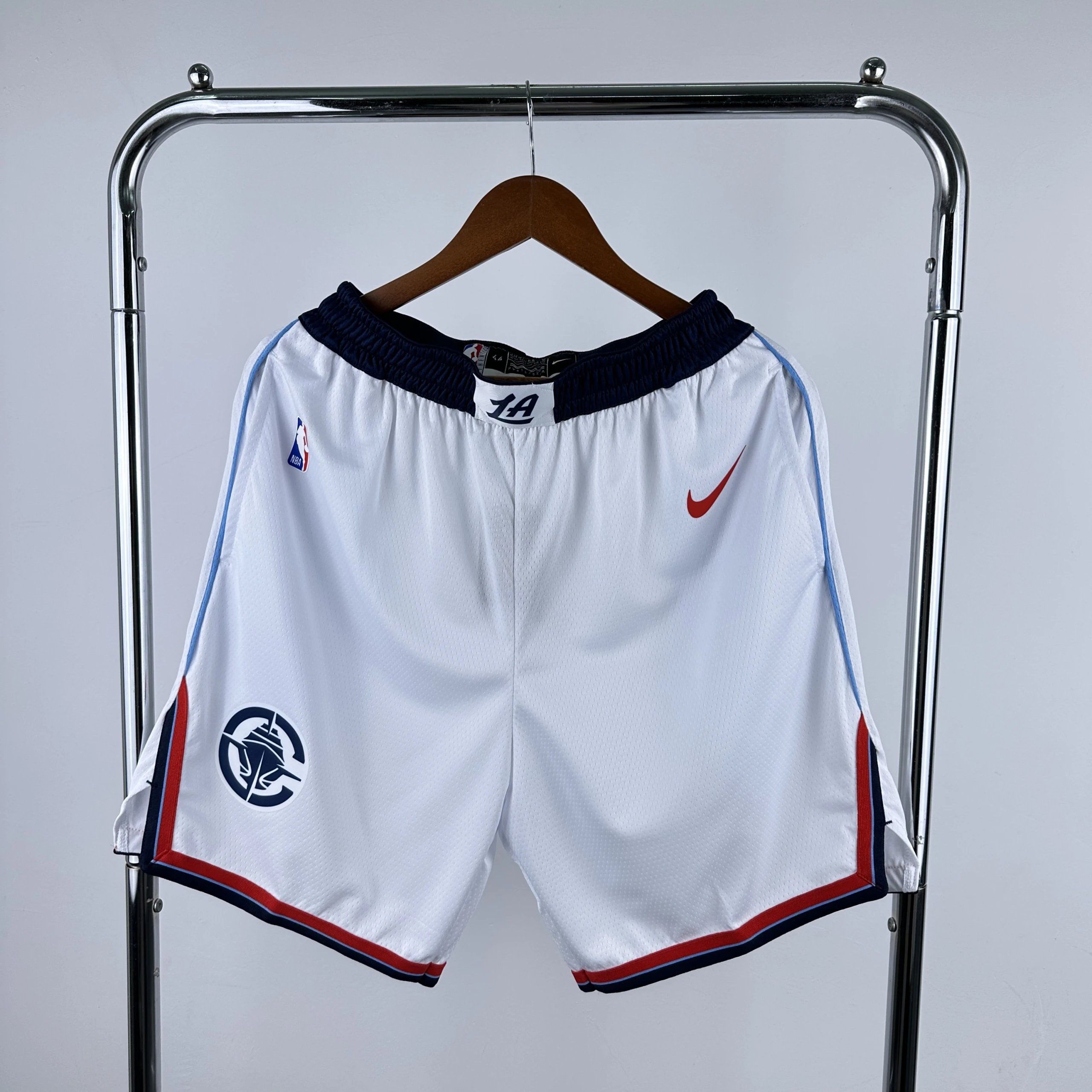 White Nike Basketball Shorts