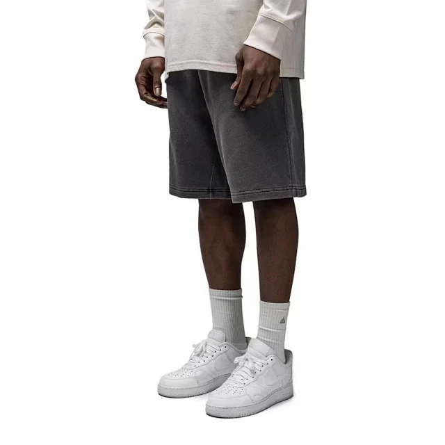 Carhartt Shorts Washed elastic-waist drawstring with logo patch product detail image 19