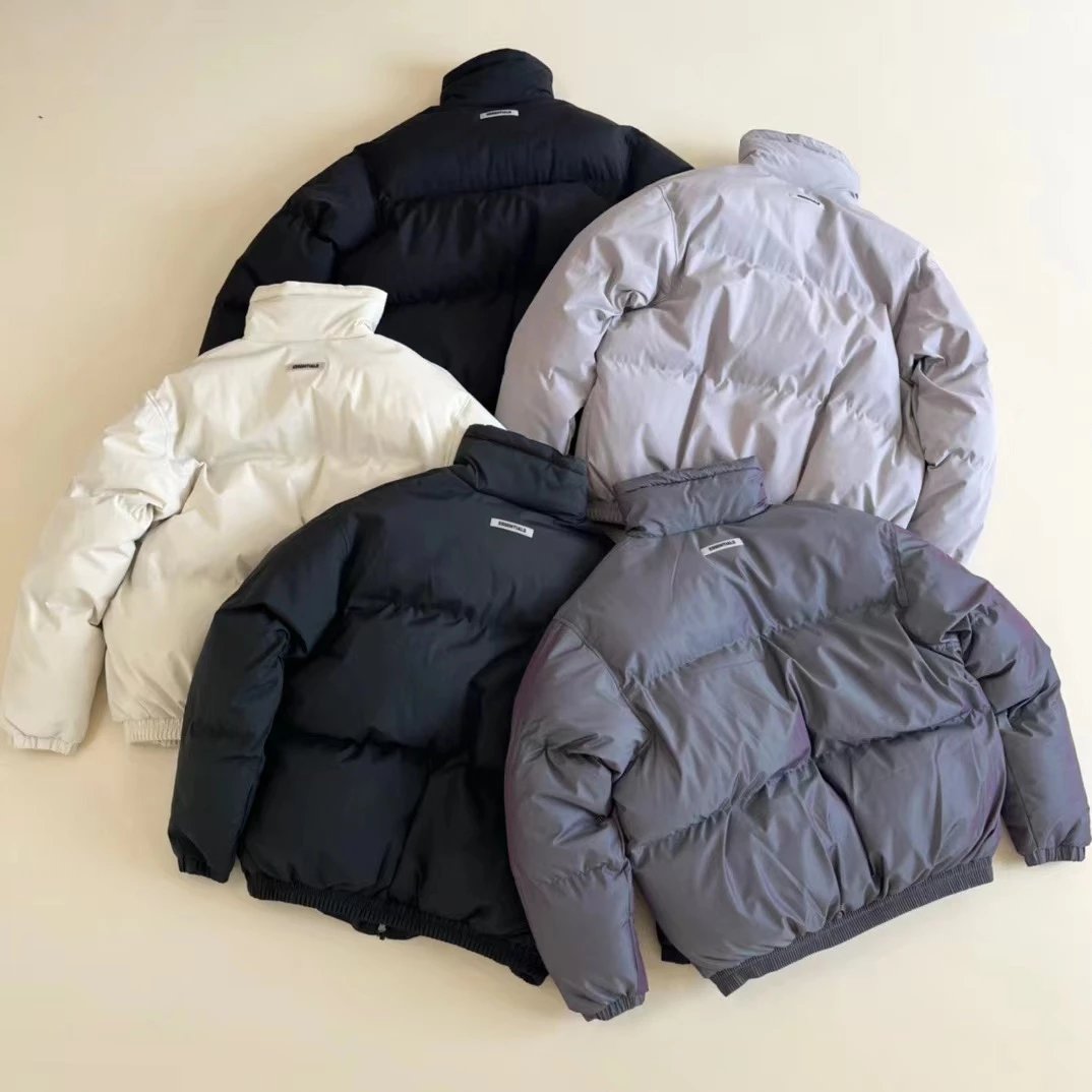 Design Puffer Jacket Gray Down-Jacket - 3