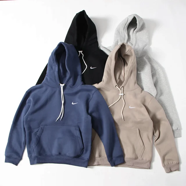 Nike Hoodies & Sweatshirts Embroidered Swoosh pullover hoodie with drawstring hood and kangaroo pocket product detail image 17