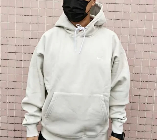 Nike Hoodies & Sweatshirts Embroidered Swoosh pullover hoodie with drawstring hood and kangaroo pocket product detail image 6