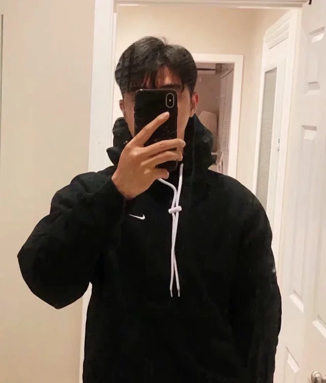 Nike Hoodies & Sweatshirts Embroidered Swoosh pullover hoodie with drawstring hood and kangaroo pocket product detail image 1