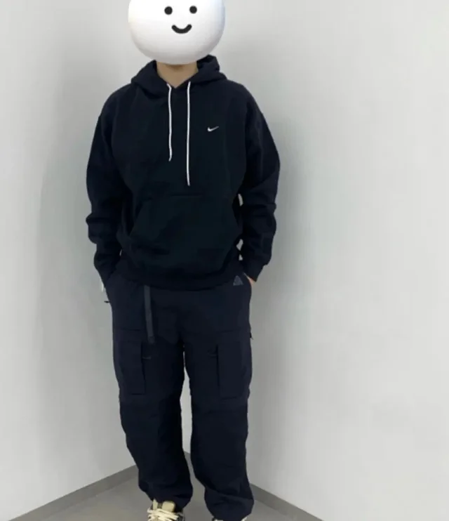 Nike Hoodies & Sweatshirts Embroidered Swoosh pullover hoodie with drawstring hood and kangaroo pocket product detail image 11